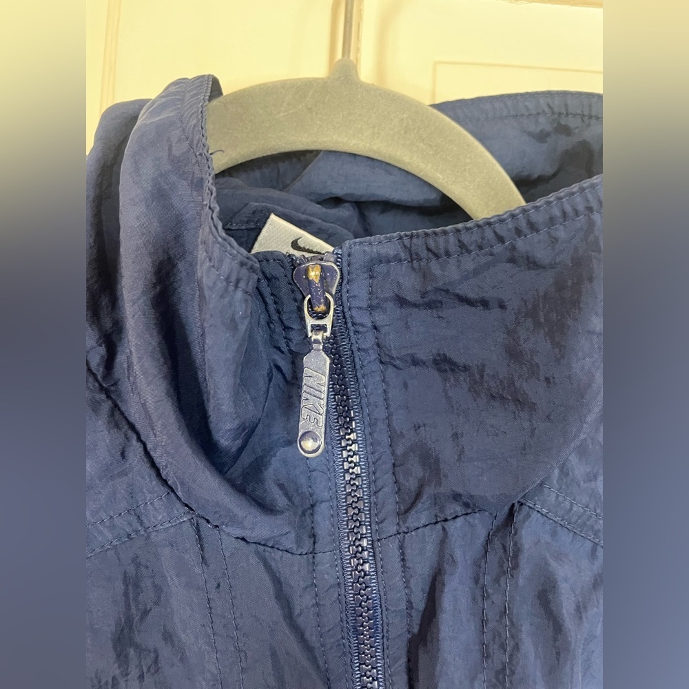 Vintage Nike Air Jacket Mens Large Windbreaker Swoosh Y2K 90s Coat Full Zip - Picture 8 of 10